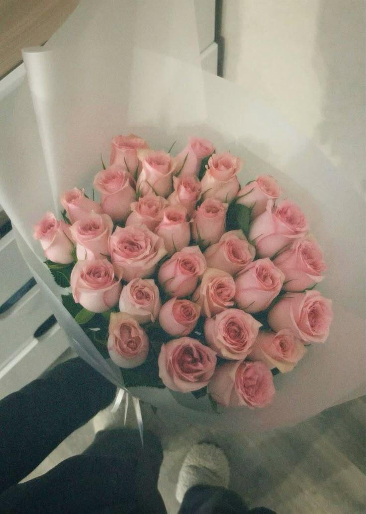 Professional floral arrangement in modern corporate setting